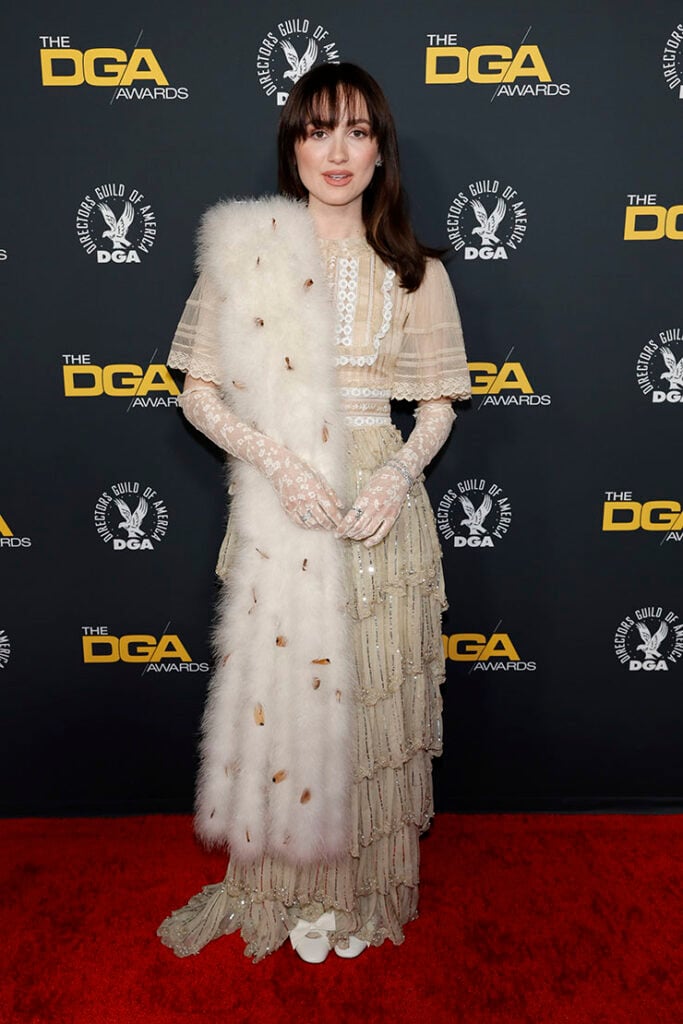 Maude Apatow attends the 77th Annual Directors Guild of America Awards