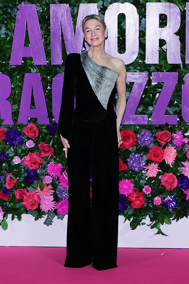 Renée Zellweger Wore Armani Privé To The ‘Bridget Jones: Mad About the Boy’ Rome Premiere
