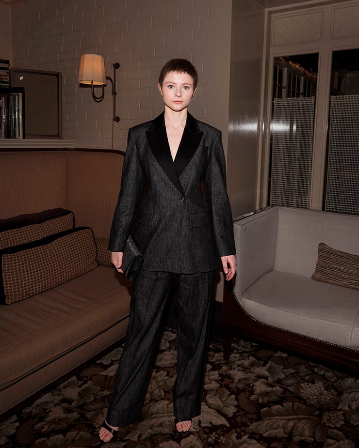 Thomasin McKenzie Brunello Cucinelli BAFTAs Dinner