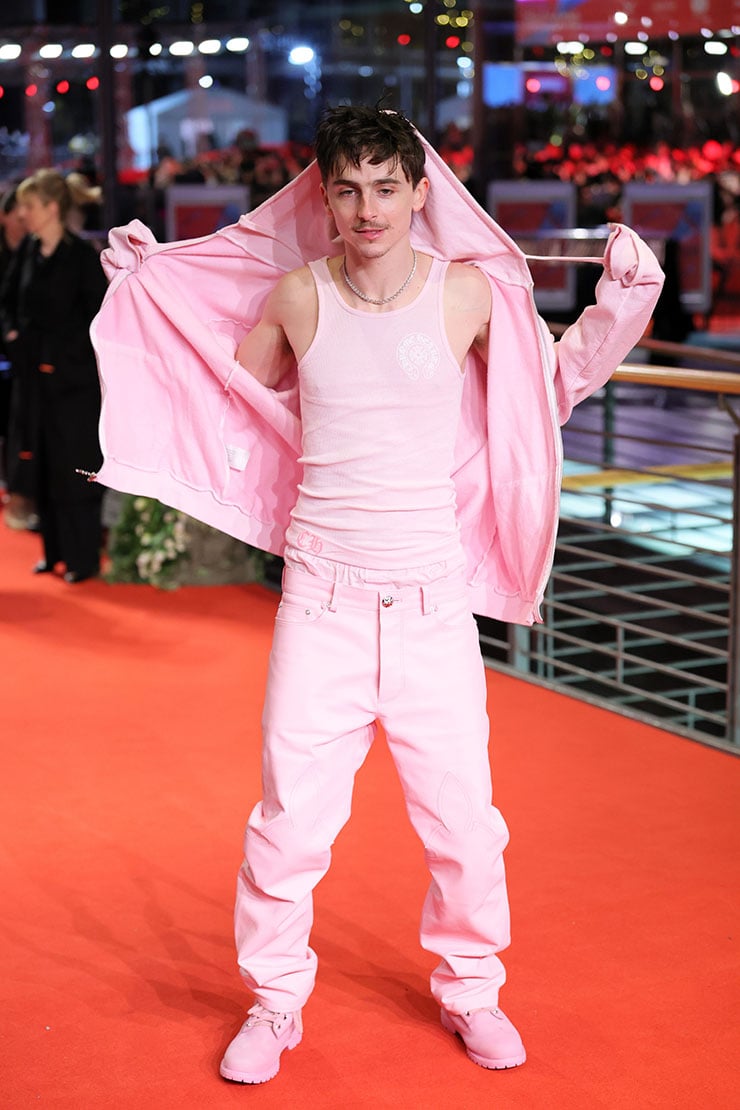 Timothée Chalamet Wore Chrome Hearts To The Berlin Film Festival Premiere For ‘A Complete Unknown’