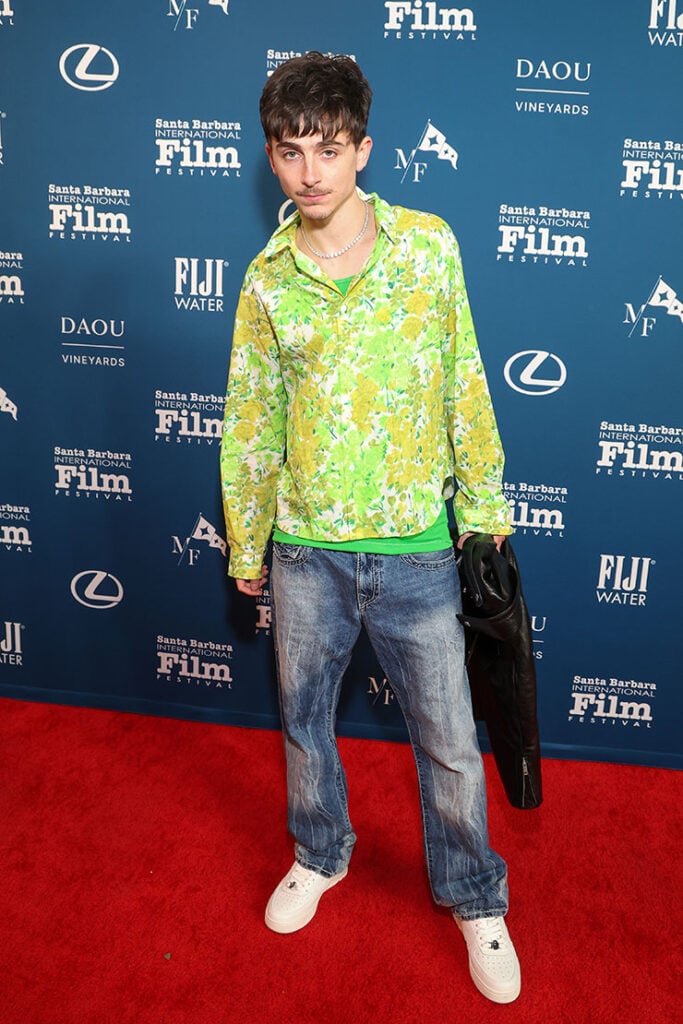 Timothée Chalamet Wore Prada To The 2025 Santa Barbara International Film Festival