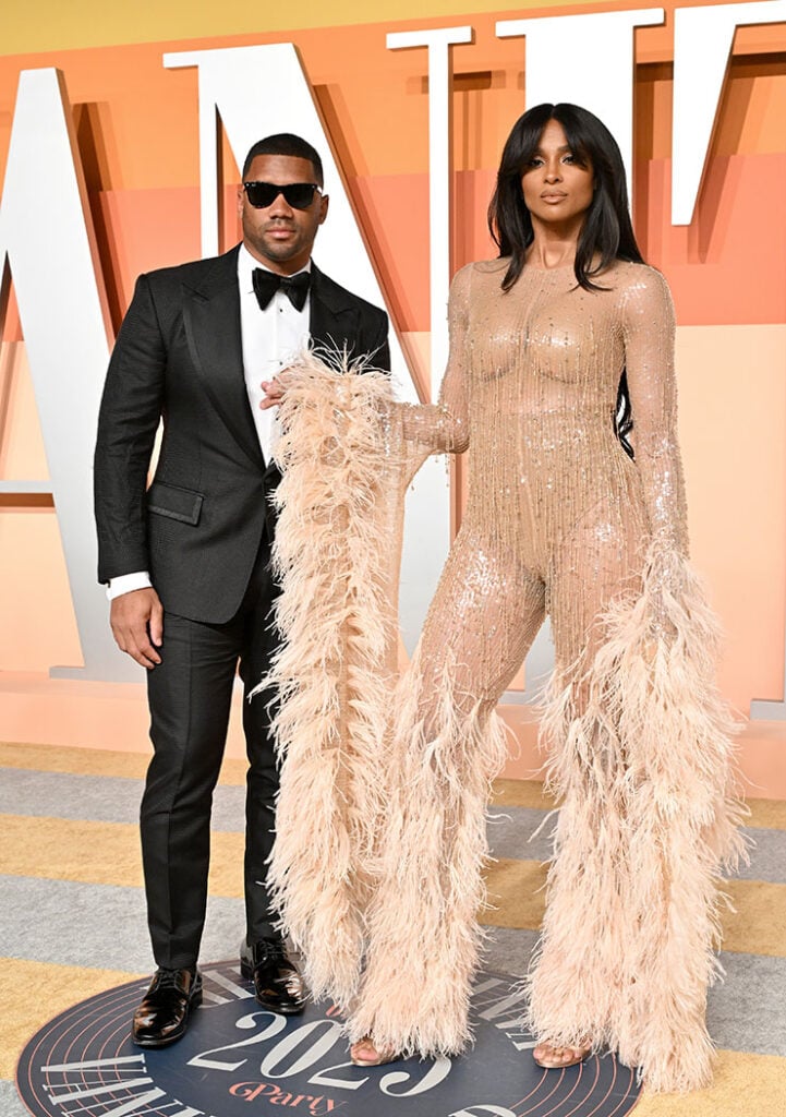 Ciara attends the 2025 Vanity Fair Oscar Party 