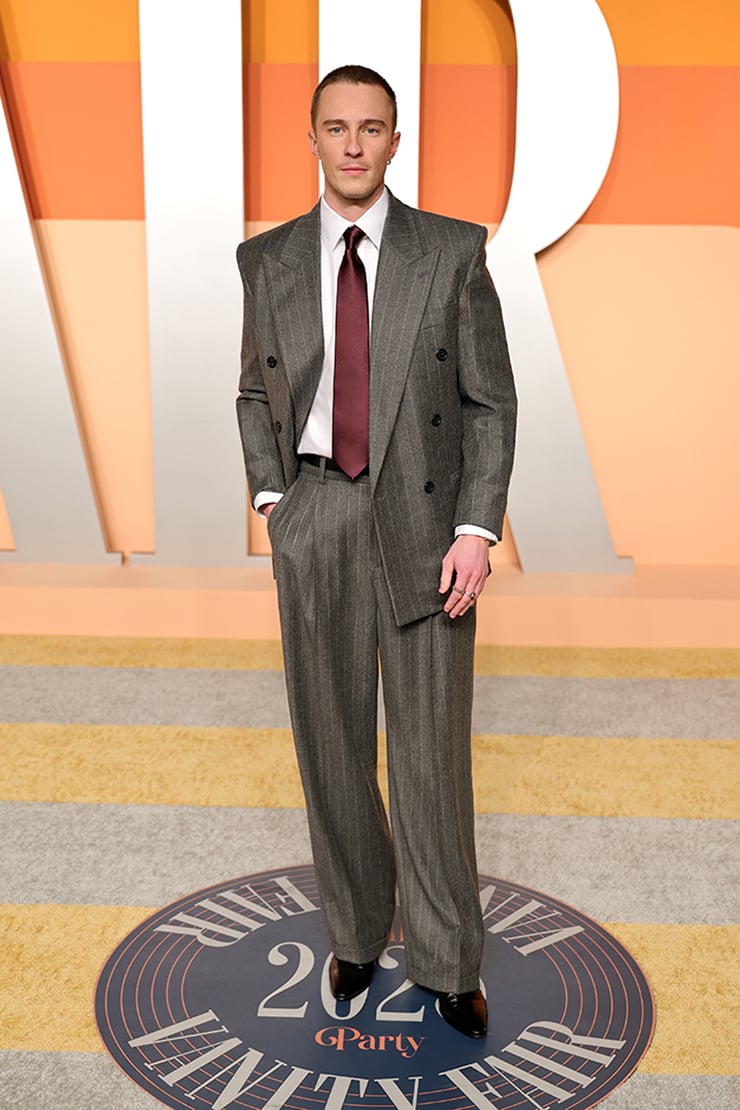 Celebrities in Saint Laurent for the 2025 Vanity Fair Oscar Party