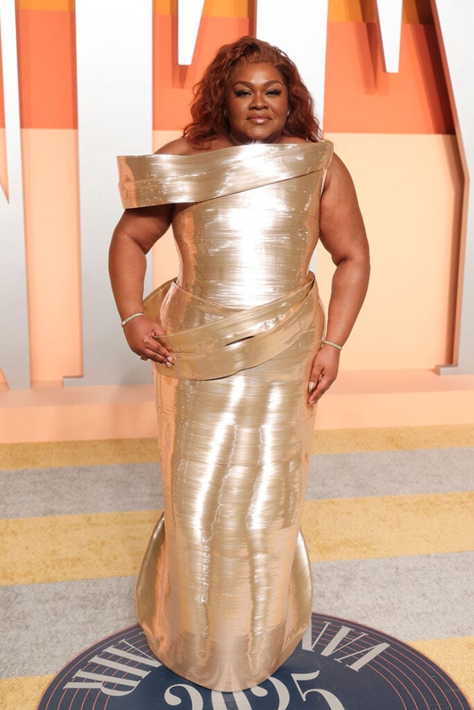 Da’Vine Joy Randolph attends the 2025 Vanity Fair Oscar Party 