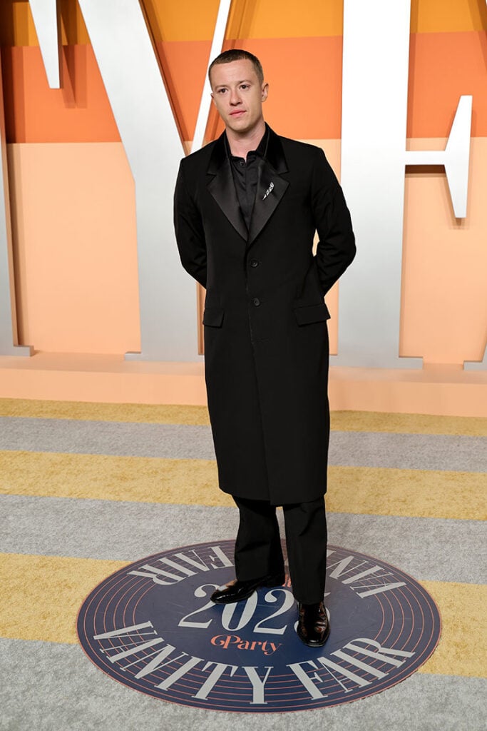 Joseph Quinn attends the 2025 Vanity Fair Oscar Party