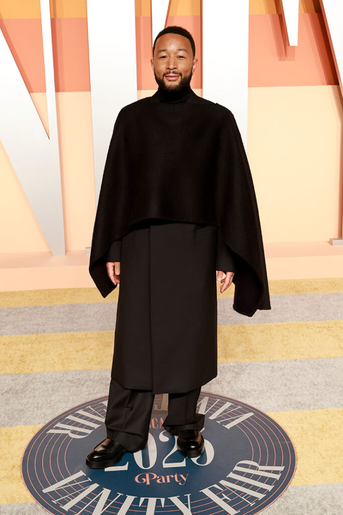 John Legend attends the 2025 Vanity Fair Oscar Party 
