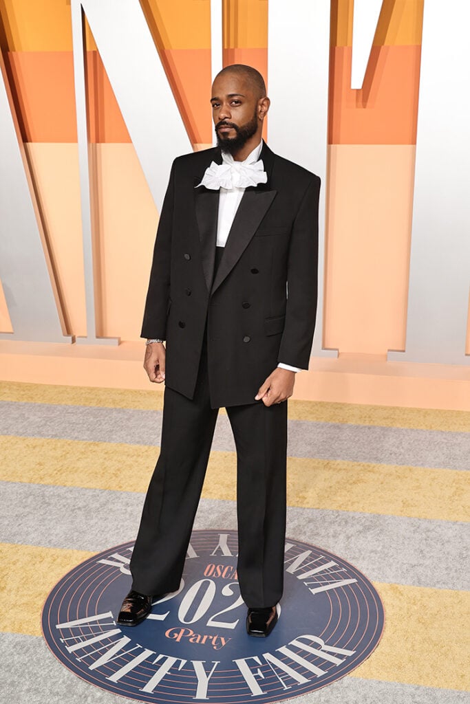 LaKeith Stanfield attends the 2025 Vanity Fair Oscar Party 