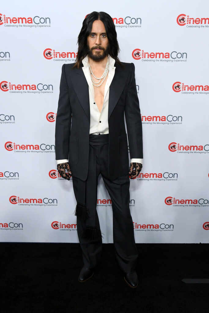 Jared Leto Valentino Tron: Ares CinemaCon 2025
