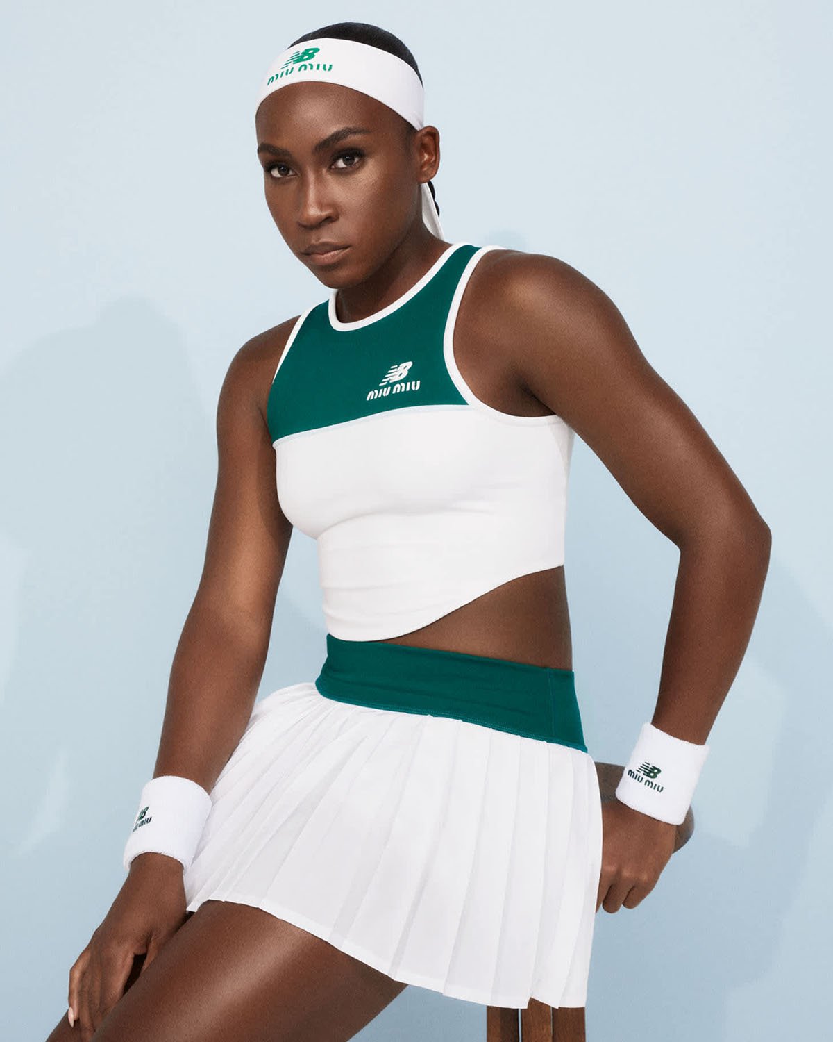 Game, Set, Miu Miu: Coco Gauff Serves Tenniscore With a High-Fashion Smash