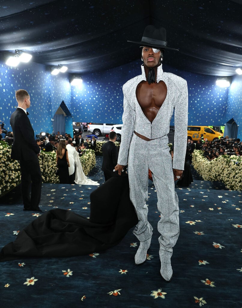 Alton Mason attends the 2025 Met Gala Celebrating "Superfine: Tailoring Black Style"  in BOSS
