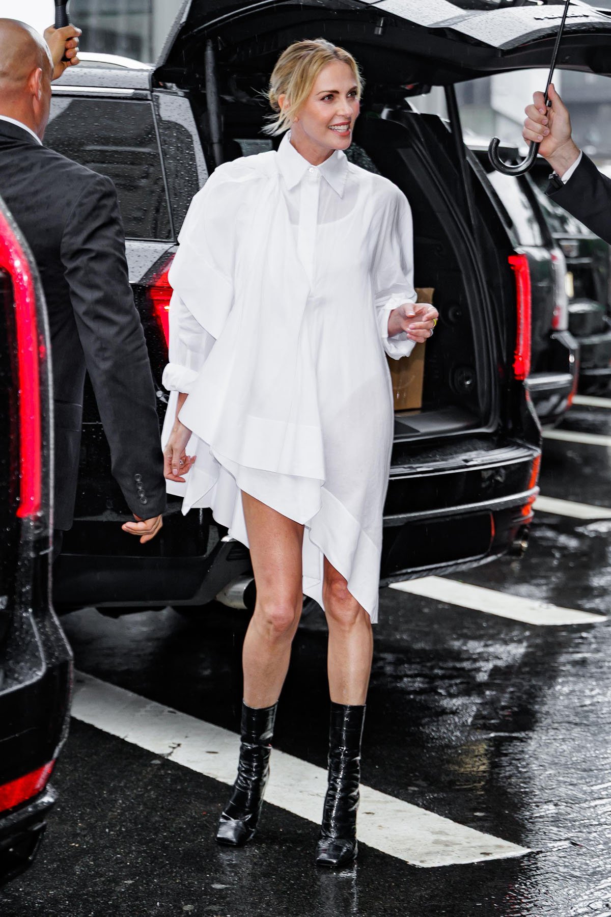 Charlize Theron Wore Givenchy To Netflix’s Upfront 2025