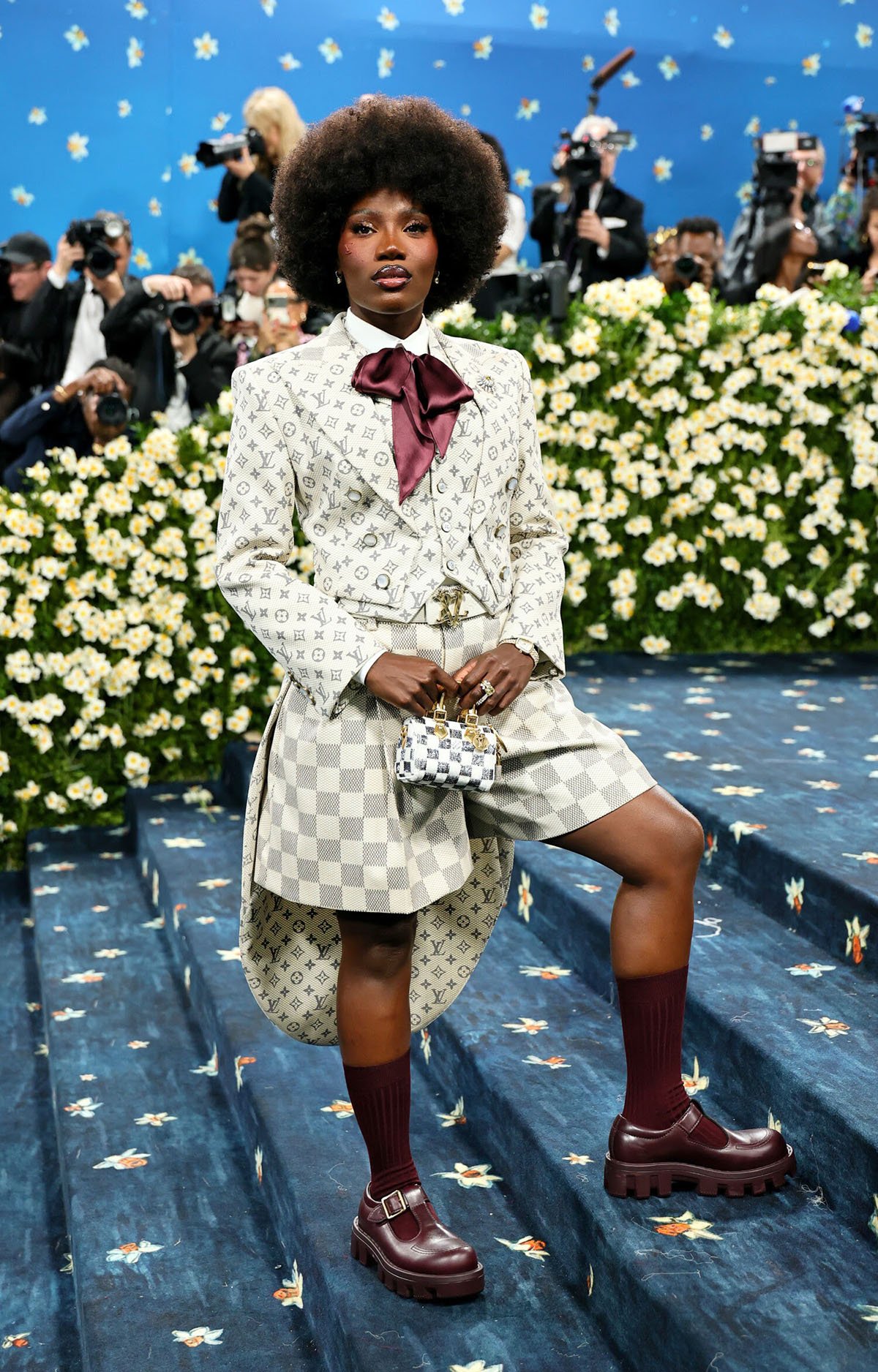 Celebrities in Louis Vuitton at the 2025 Met Gala