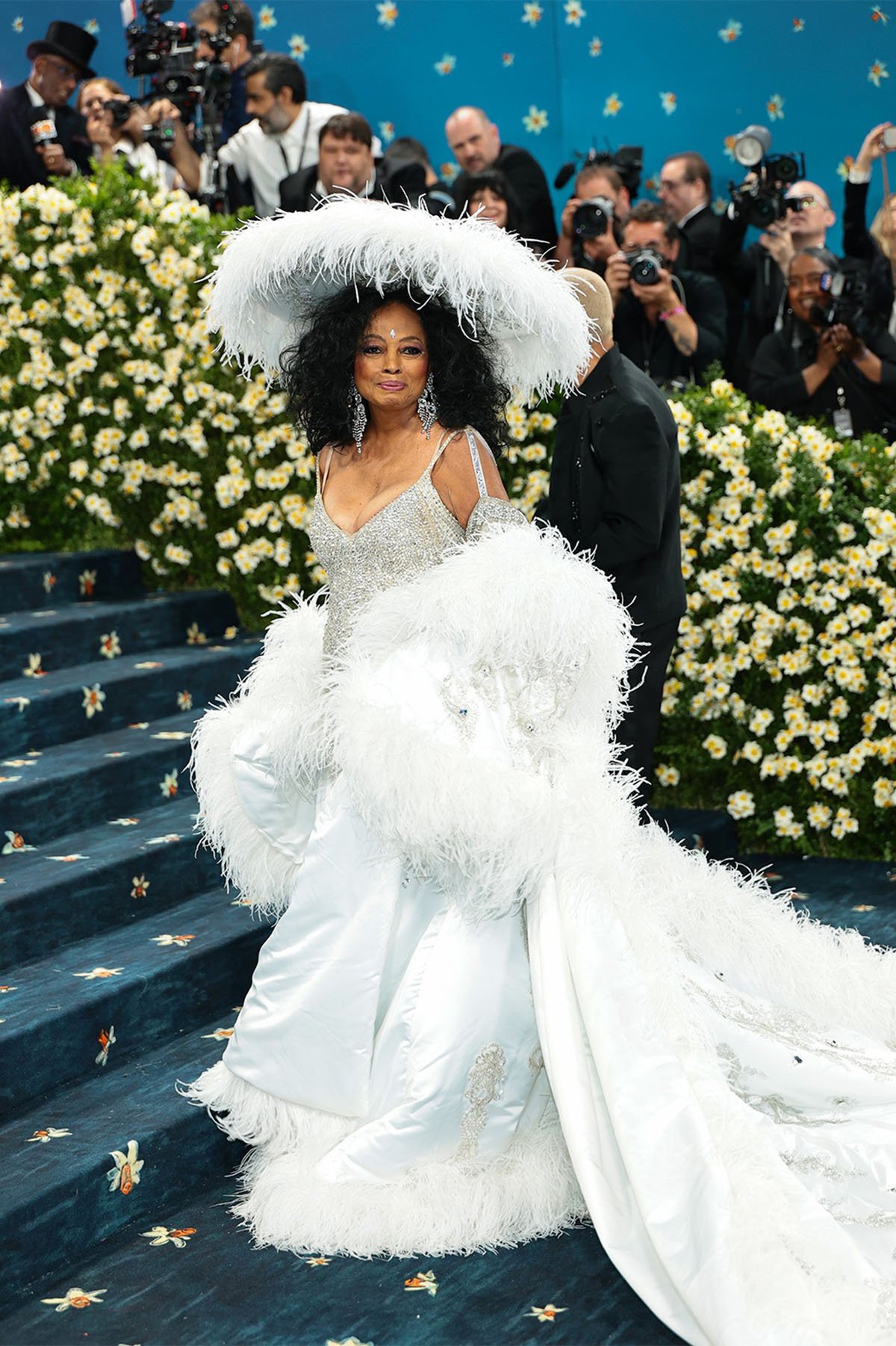 Diana Ross Wore Eleven Sixteen by Ugo Mozie To The 2025 Met Gala