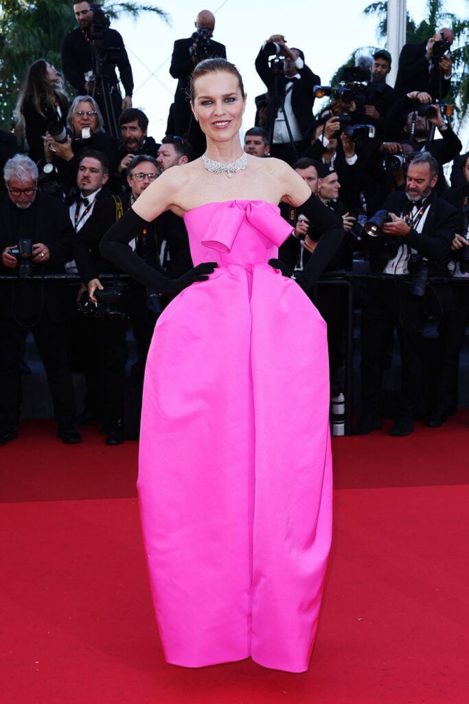 'Vie Privée' Cannes Film Festival Premiere 2025 Eva Herzigova Balenciaga Fall 2022 Haute Couture