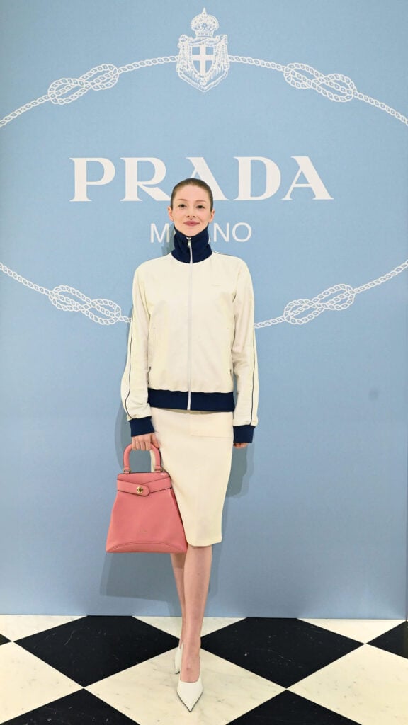 Hunter Schafer Prada Celebrates Its Fifth Avenue Men's Boutique Opening
