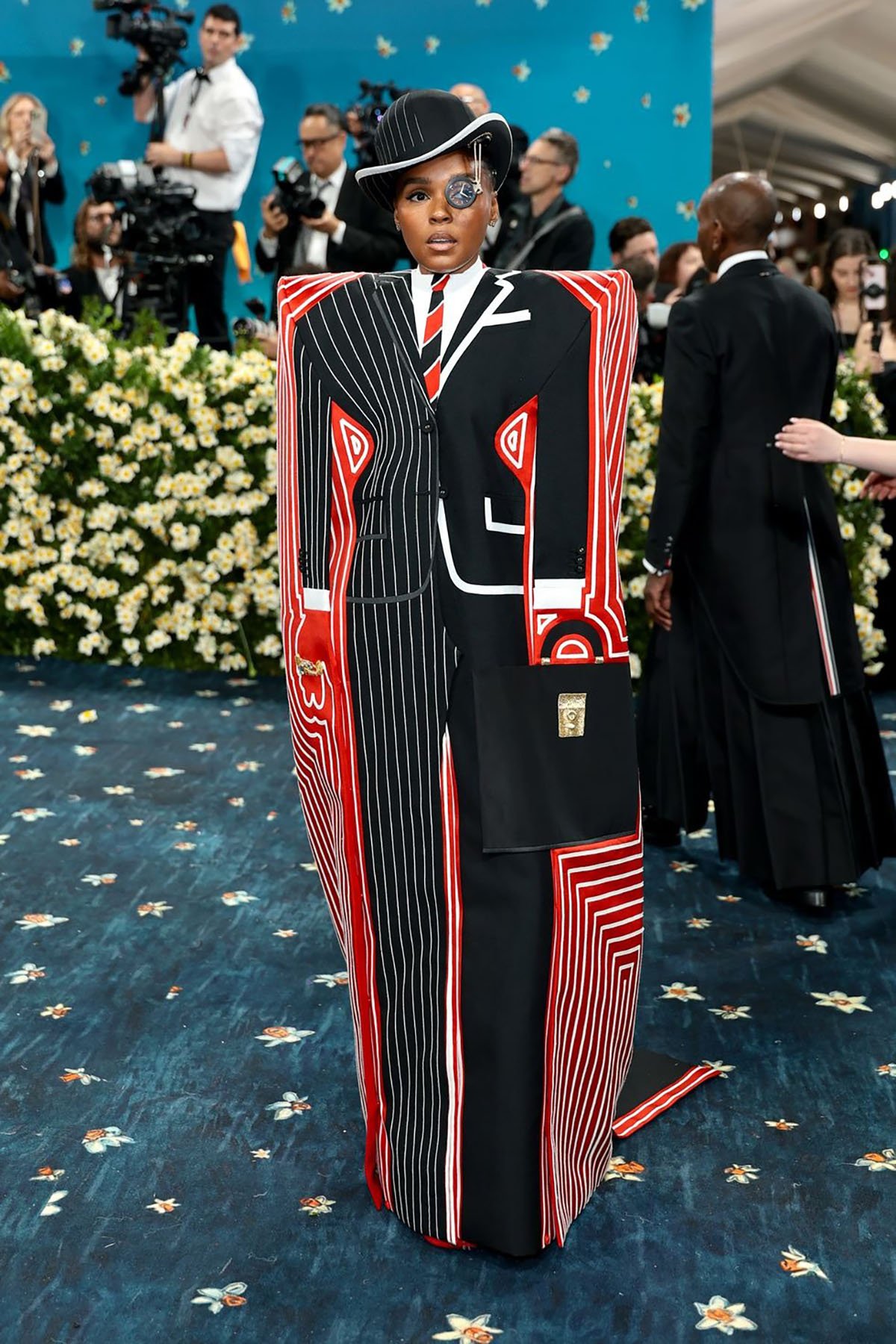 Janelle Monáe Wore Thom Browne To The 2025 Met Gala