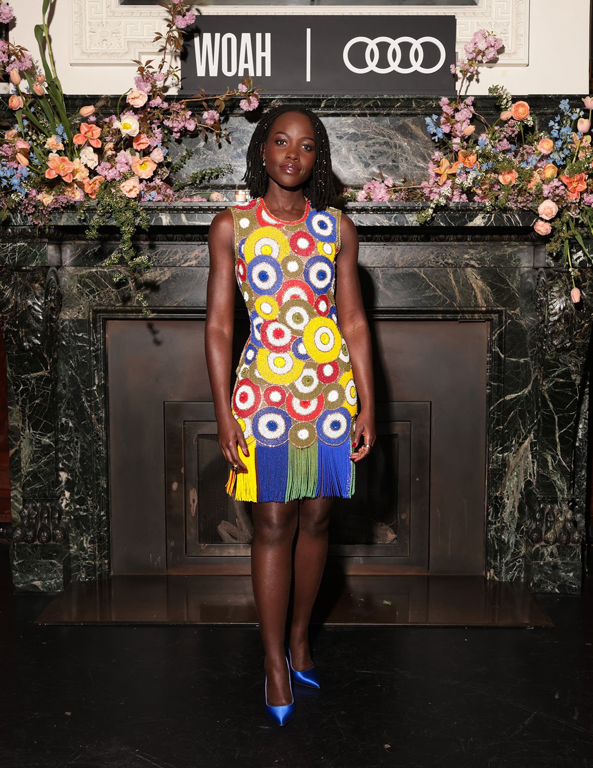 Lupita Nyong’o Wore Naeem Khan To WOAH and Audi Celebrating Carrie Mae Weems and Tara Thomas
