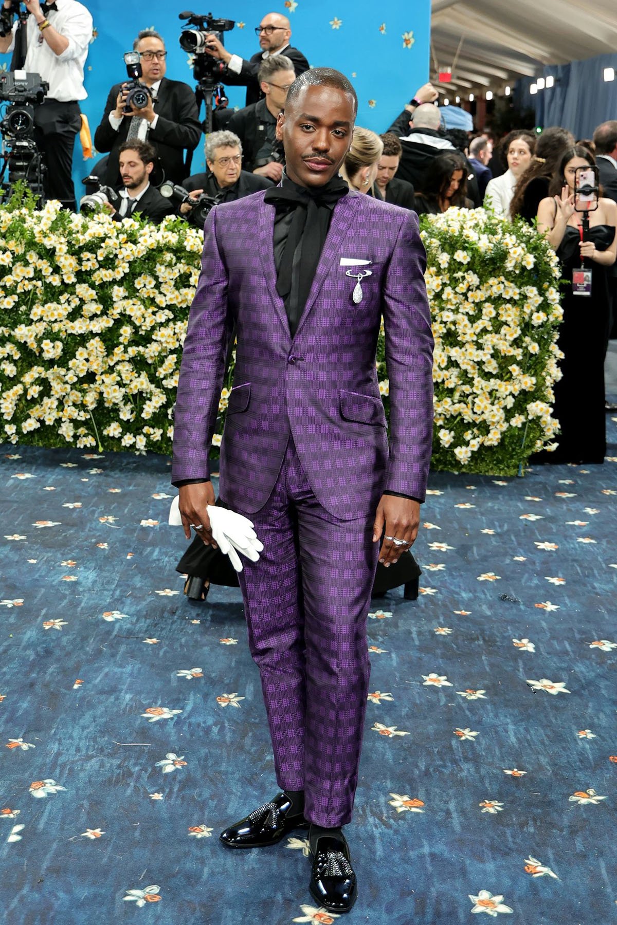 Celebrities in Ozwald Boateng at the 2025 Met Gala