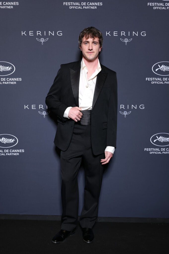Paul Mescal attends the 2025 Kering Women In Motion Awards and Cannes Film Festival Presidential Dinner at the 78th annual Cannes Film Festival 2025 Gucci