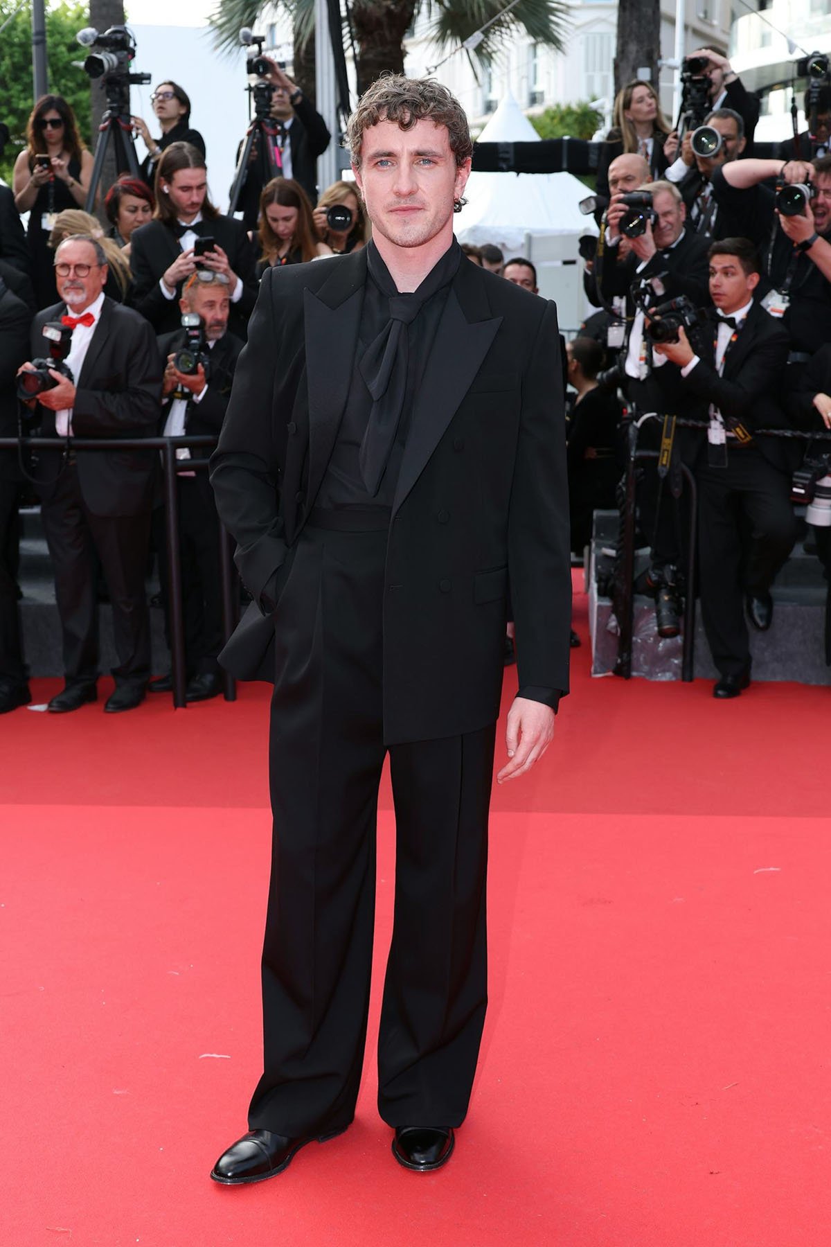 Paul Mescal Delivers a Triple Dose of Gucci at Cannes Film Festival