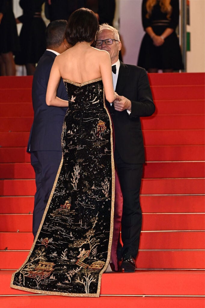 Shu Qi Wore Ashi Studio Couture To ‘Resurrection’ Cannes Film Festival Premiere