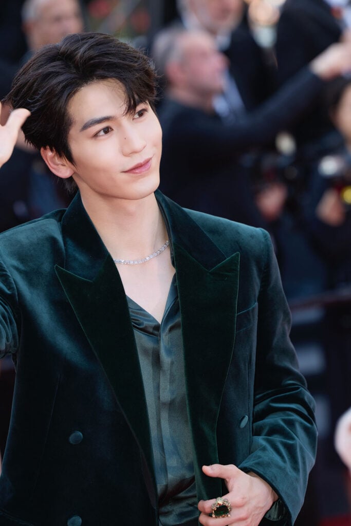 Zhang Linghe Wore Gucci To 'The History Of Sound' Cannes Film Festival Premiere