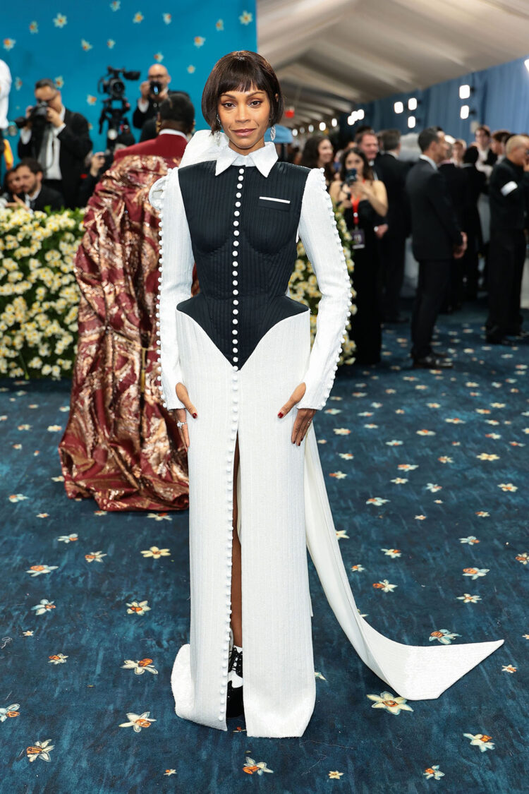 Celebrities in Thom Browne at the 2025 Met Gala