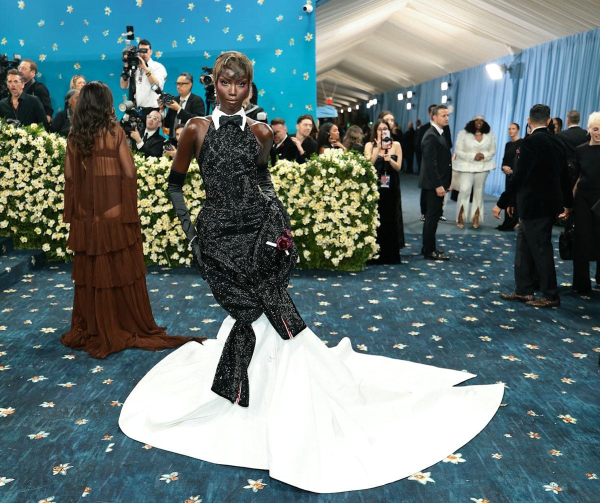 Celebrities in Thom Browne at the 2025 Met Gala