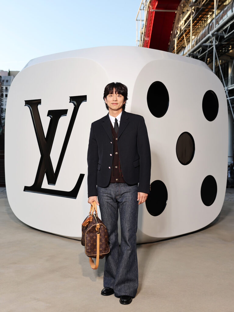 Gong Yoo attends the Louis Vuitton Menswear Spring/Summer 2026 show