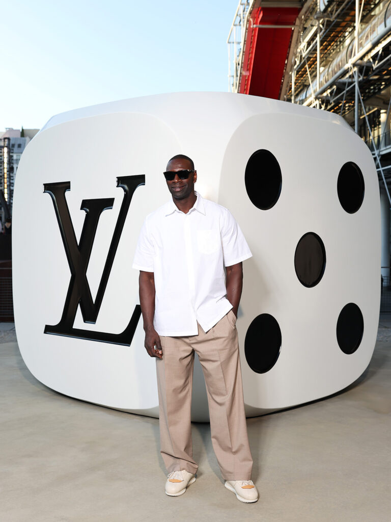 Omar Sy attends the Louis Vuitton Menswear Spring/Summer 2026 show
