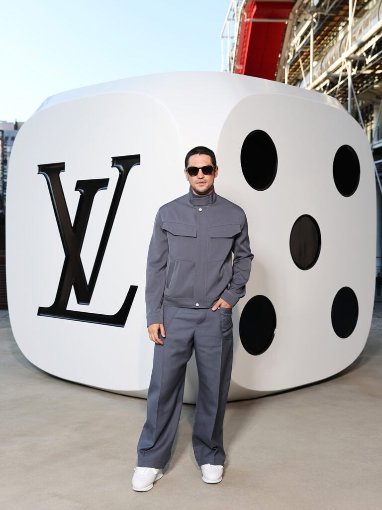Gabriel Leone attends the Louis Vuitton Menswear Spring/Summer 2026 show
