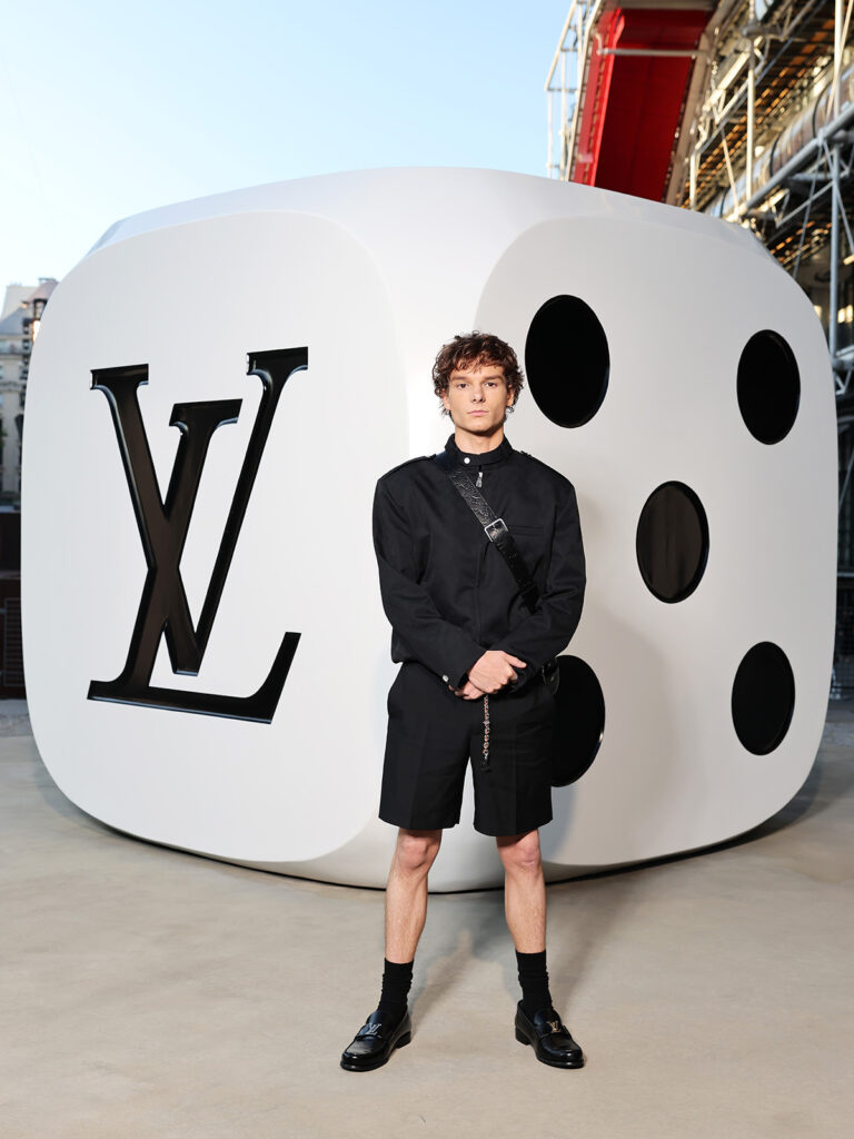 Mason Thames attends the Louis Vuitton Menswear Spring/Summer 2026