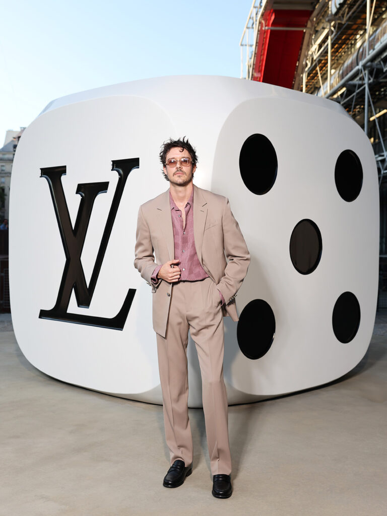 Cesar Domboy attends the Louis Vuitton Menswear Spring/Summer 2026 show