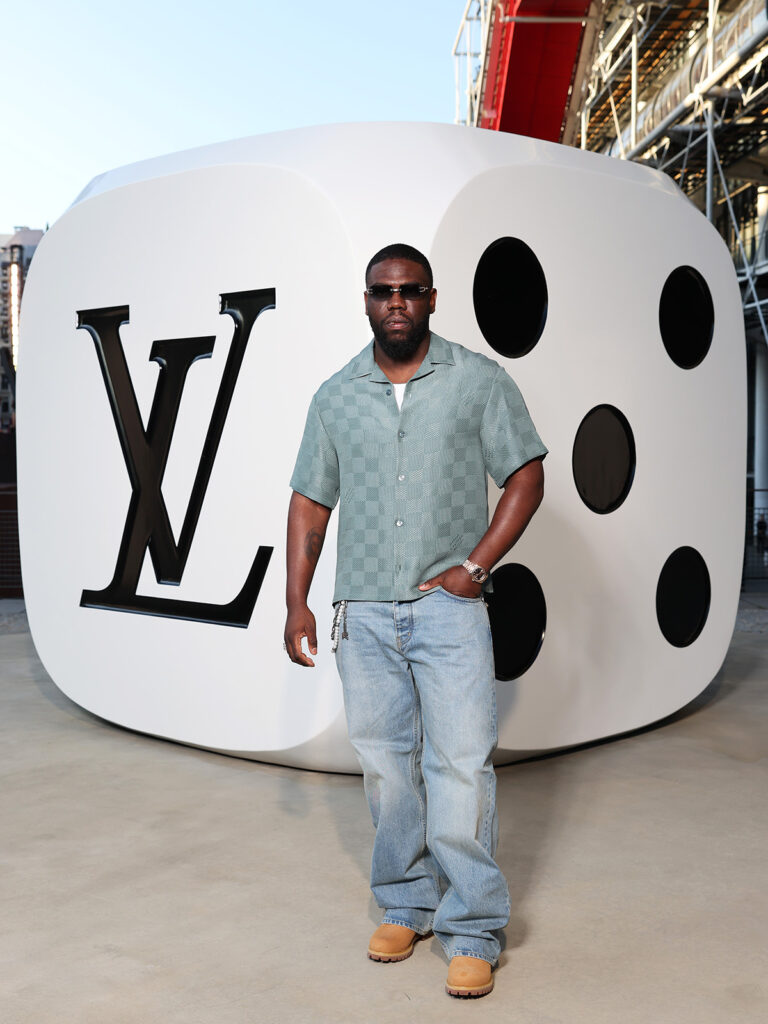 Dinos attends the Louis Vuitton Menswear Spring/Summer 2026 show