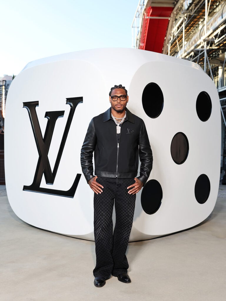 Jalen Ramsey attends the Louis Vuitton Menswear Spring/Summer 2026 show