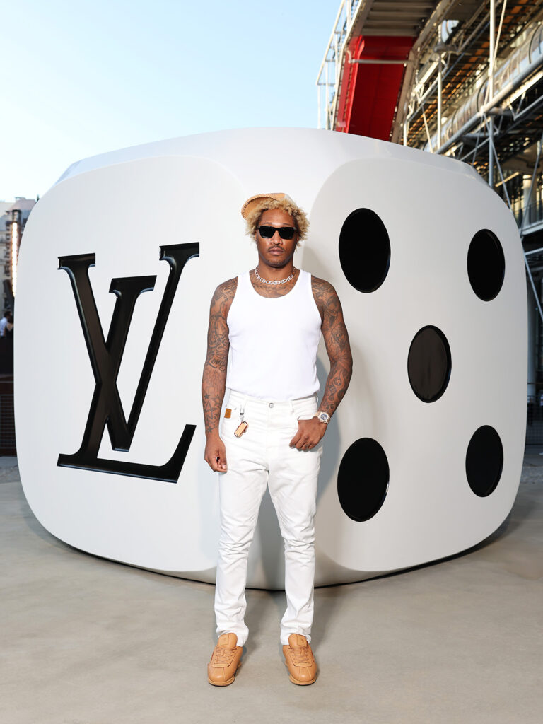 Future attends the Louis Vuitton Menswear Spring/Summer 2026 show