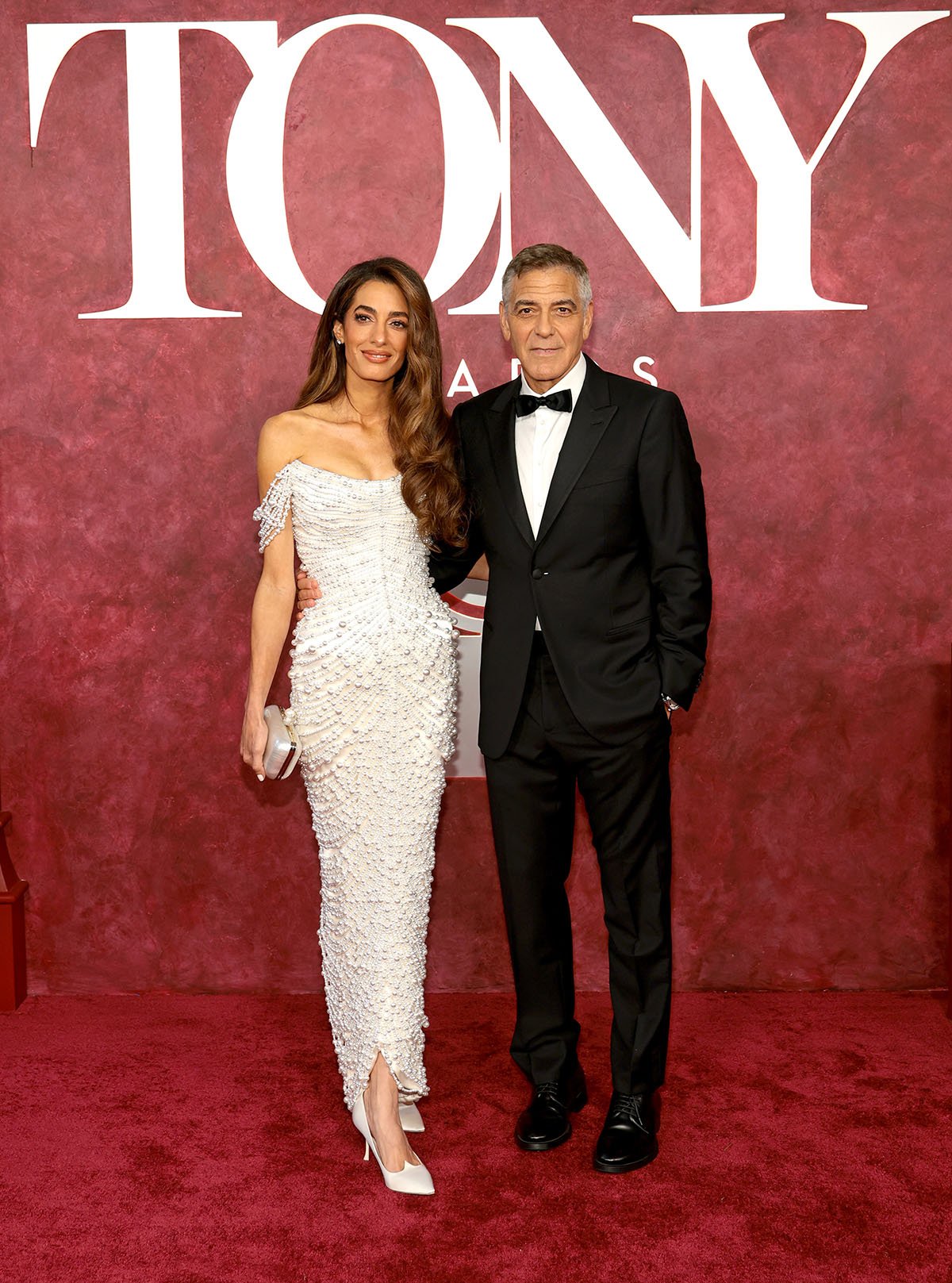 Amal Clooney Wore Tamara Ralph Couture To The 2025 Tony Awards