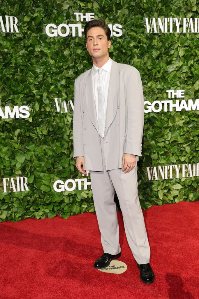 Benito Skinner 2025 Gotham Awards grey suit