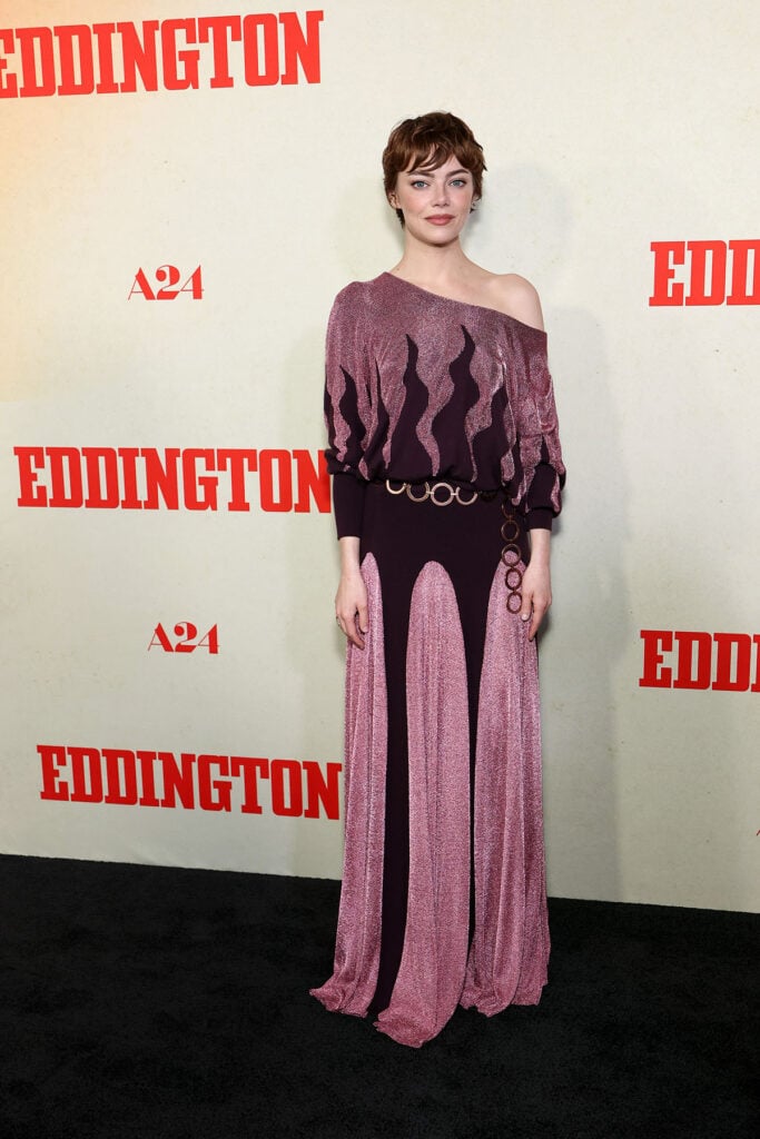 Emma Stone Wore Louis Vuitton To The 'Eddington' LA Premiere