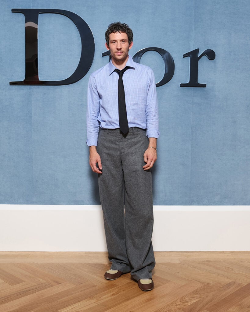 Josh O'Connor attends the Dior Homme Menswear Spring/Summer 2026 show