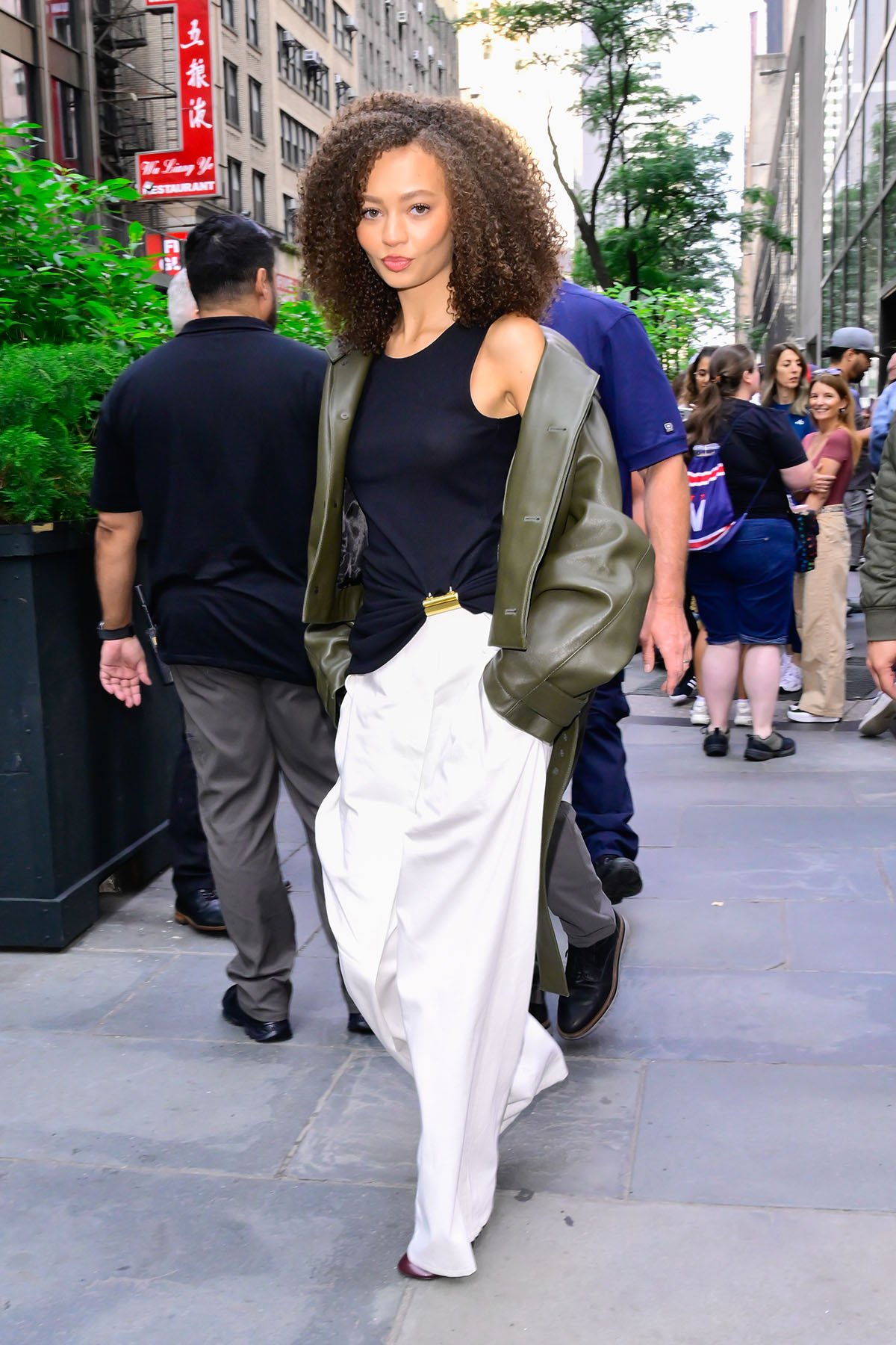 Nico Parker’s Loewe and Dolce & Gabbana Looks For Late Night With Seth Meyers