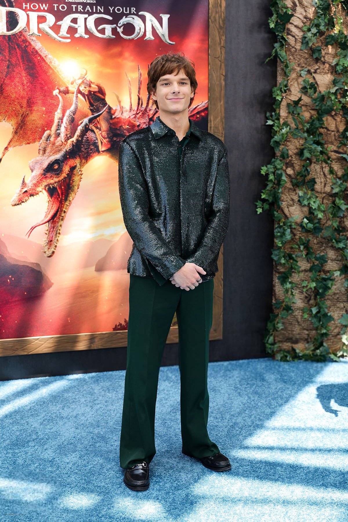 Mason Thames Wore Gucci To The ‘How To Train Your Dragon’ LA Premiere
