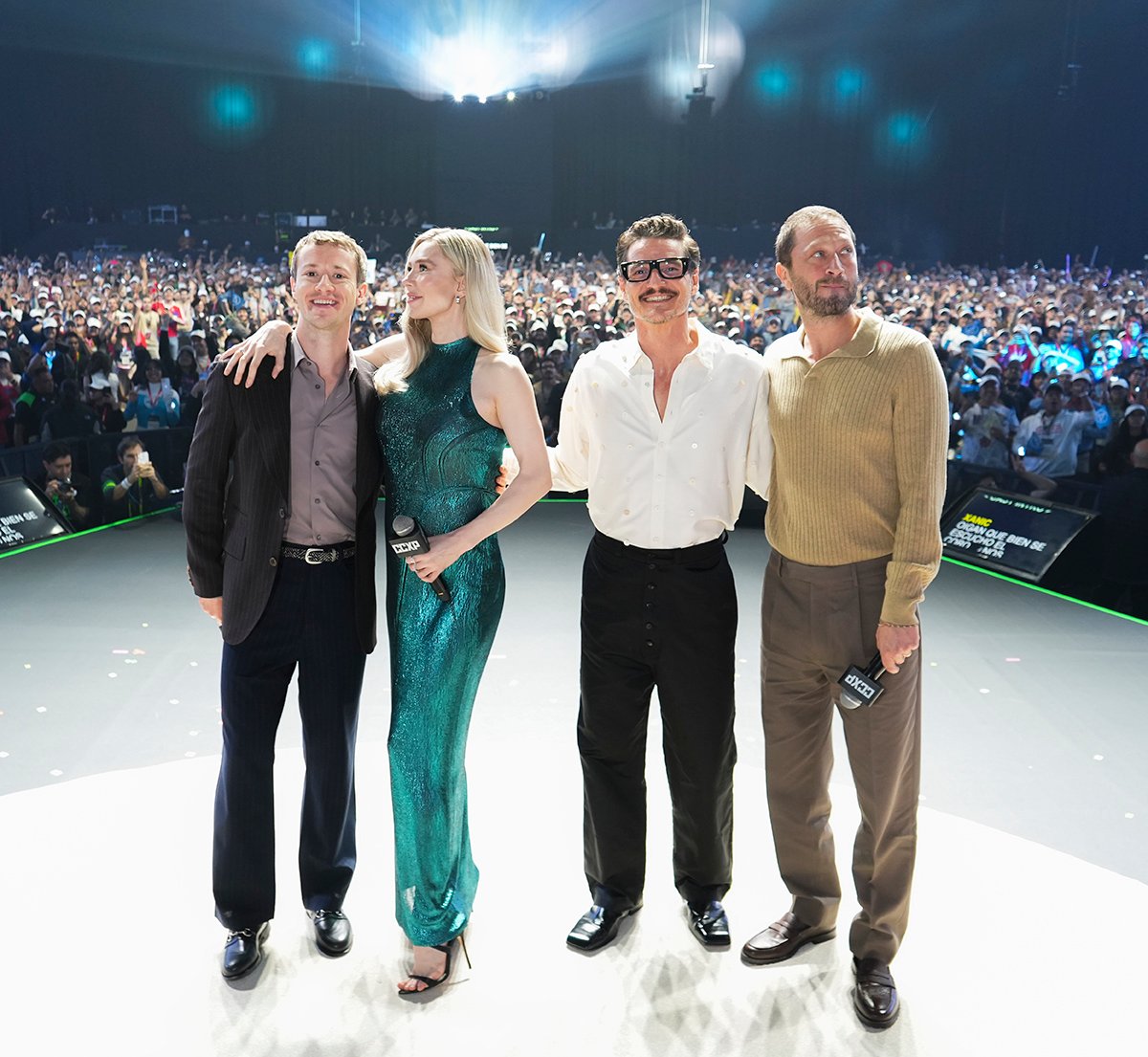 Pedro Pascal Wore Aubero & Joseph Quinn Wore Paul Smith To ‘The Fantastic Four: First Steps’ CCXP Mexico Expo