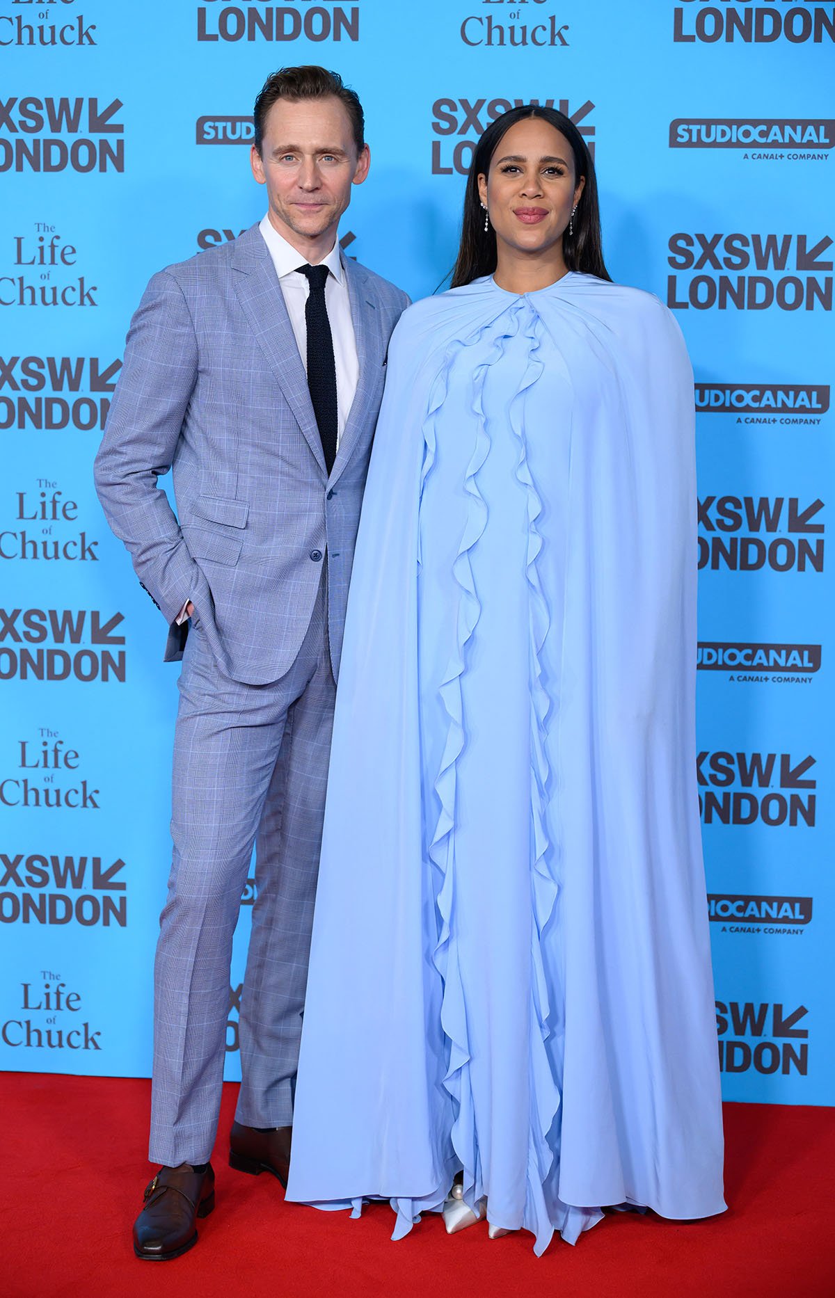 Zawe Ashton Wore Emilia Wickstead To The ‘Life Of Chuck’ SXSW London Premiere