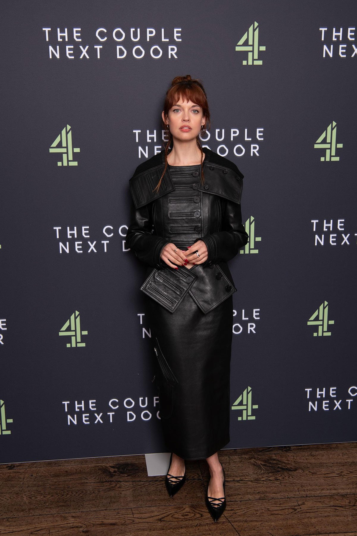 Aggy K. Adams Wore McQueen To ‘The Couple Next Door’ London Premiere