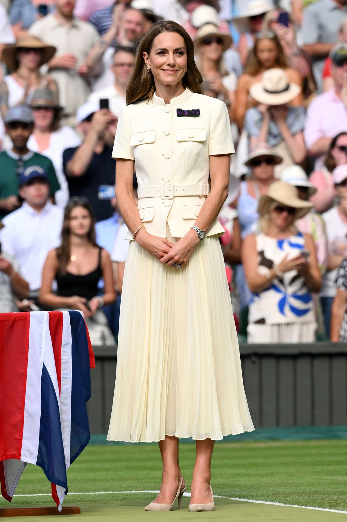 Catherine, Princess of Wales Wore Self-Portrait & Roksanda For Wimbledon 2025 Finals
