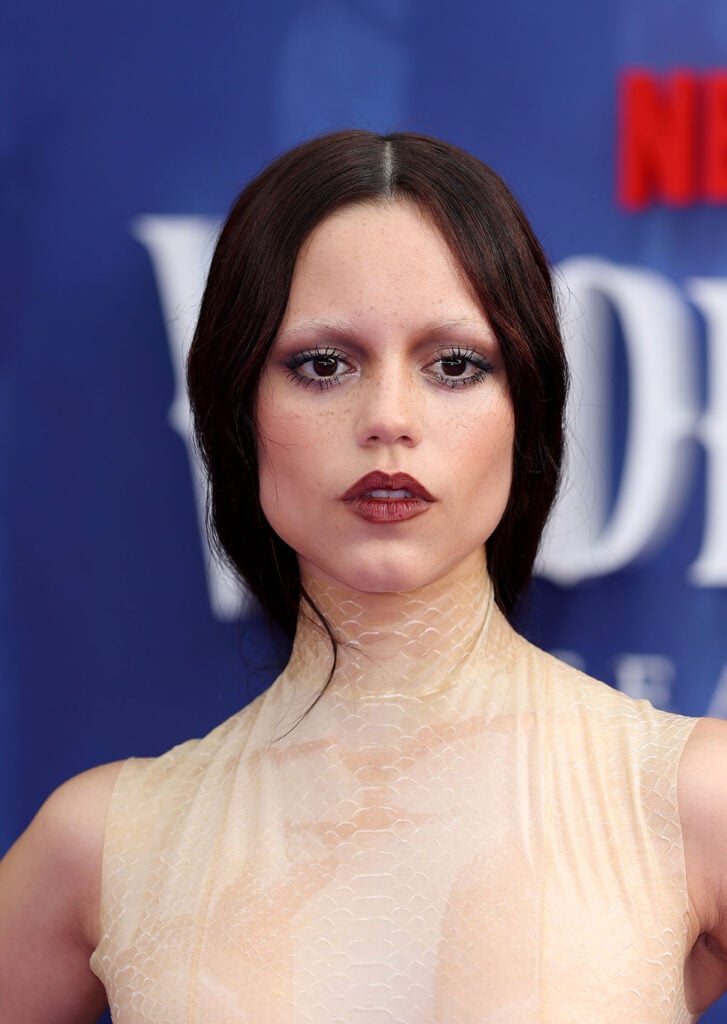 Jenna Ortega attends the "Wednesday" Season 2, Part 1 Global Premiere