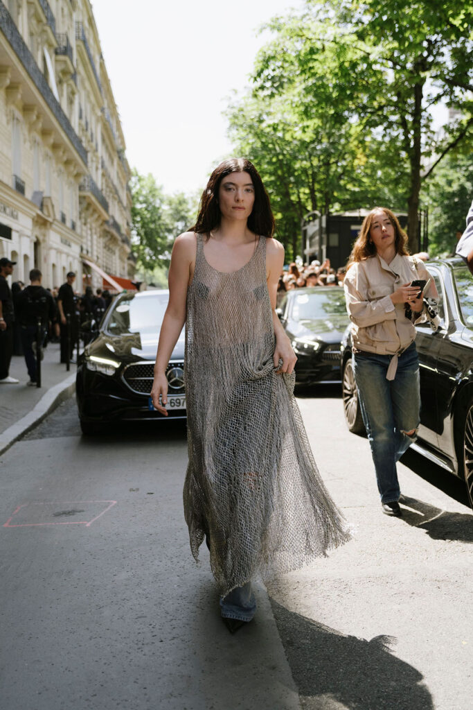 Lorde attends the Balenciaga Haute Couture Fall/Winter 2025/2026 
