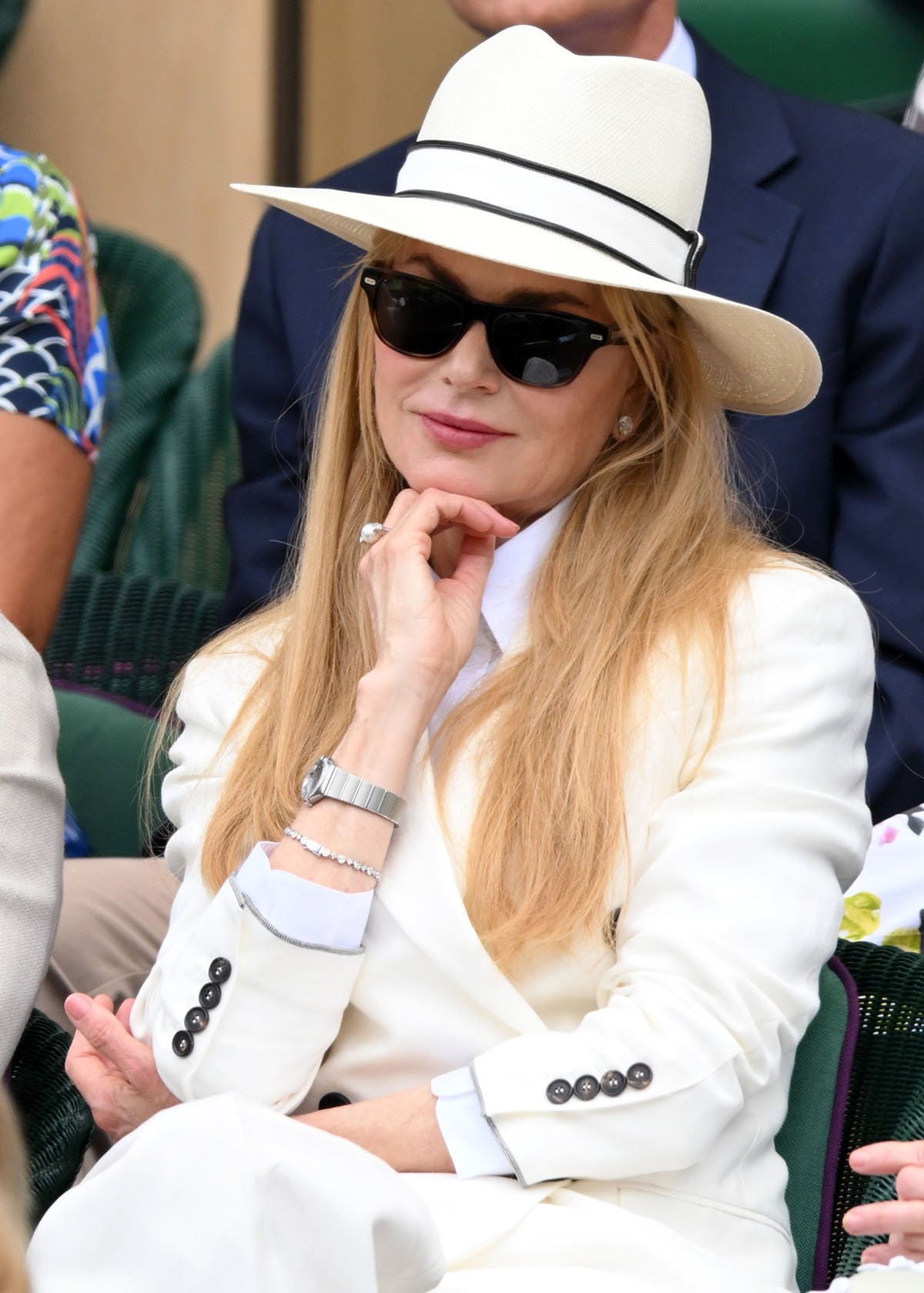 Celebrity Sightings At Wimbledon 2025