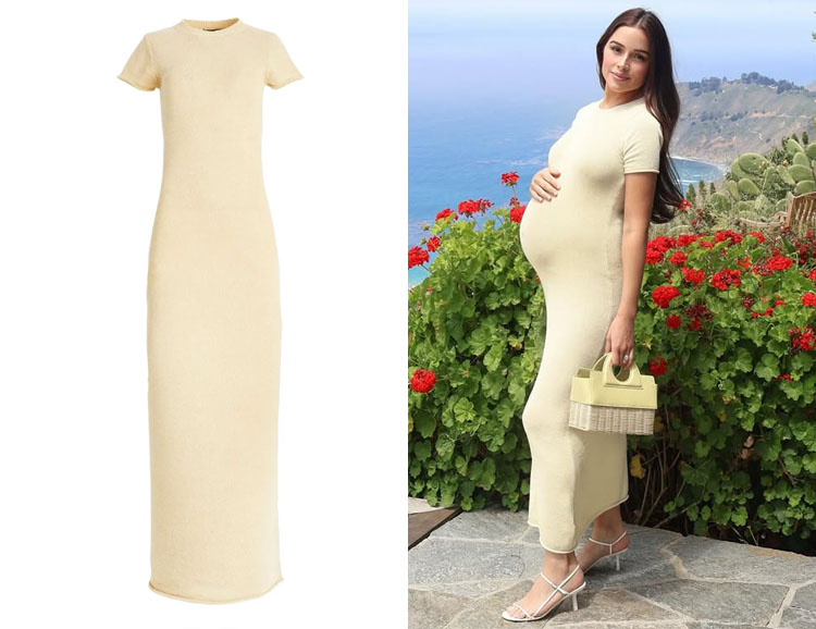 Olivia Culpo's SER.O.YA Airess Knitted Maxi Dress